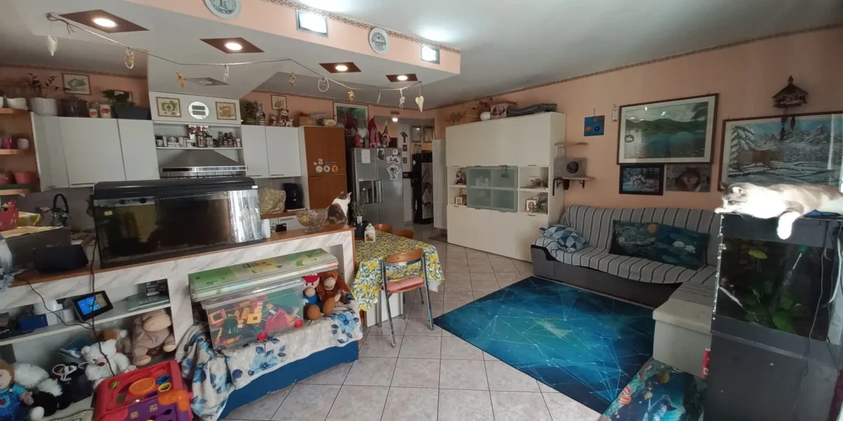 APPARTAMENTO TRE STANZE CON GIARDINO