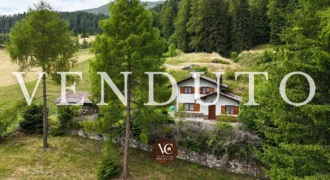 VILLINO IN MONTAGNA, UN RIFUGIO ESCLUSIVO NEL VERDE DEL LAGORAI