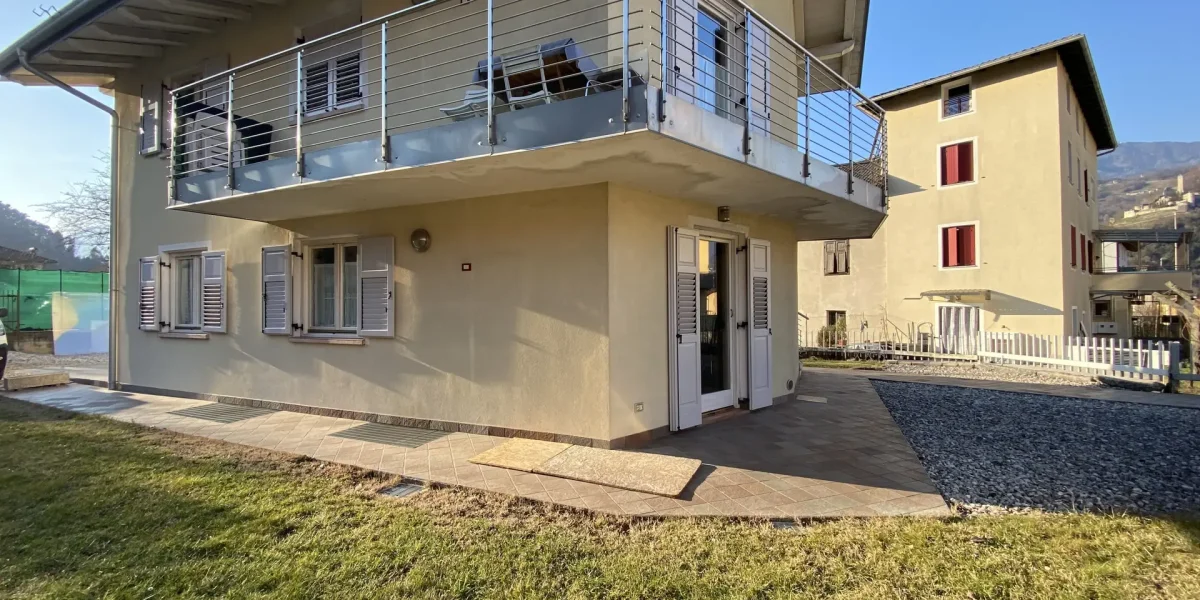 APPARTAMENTO TRILOCALE CON GIARDINO ESCLUSIVO