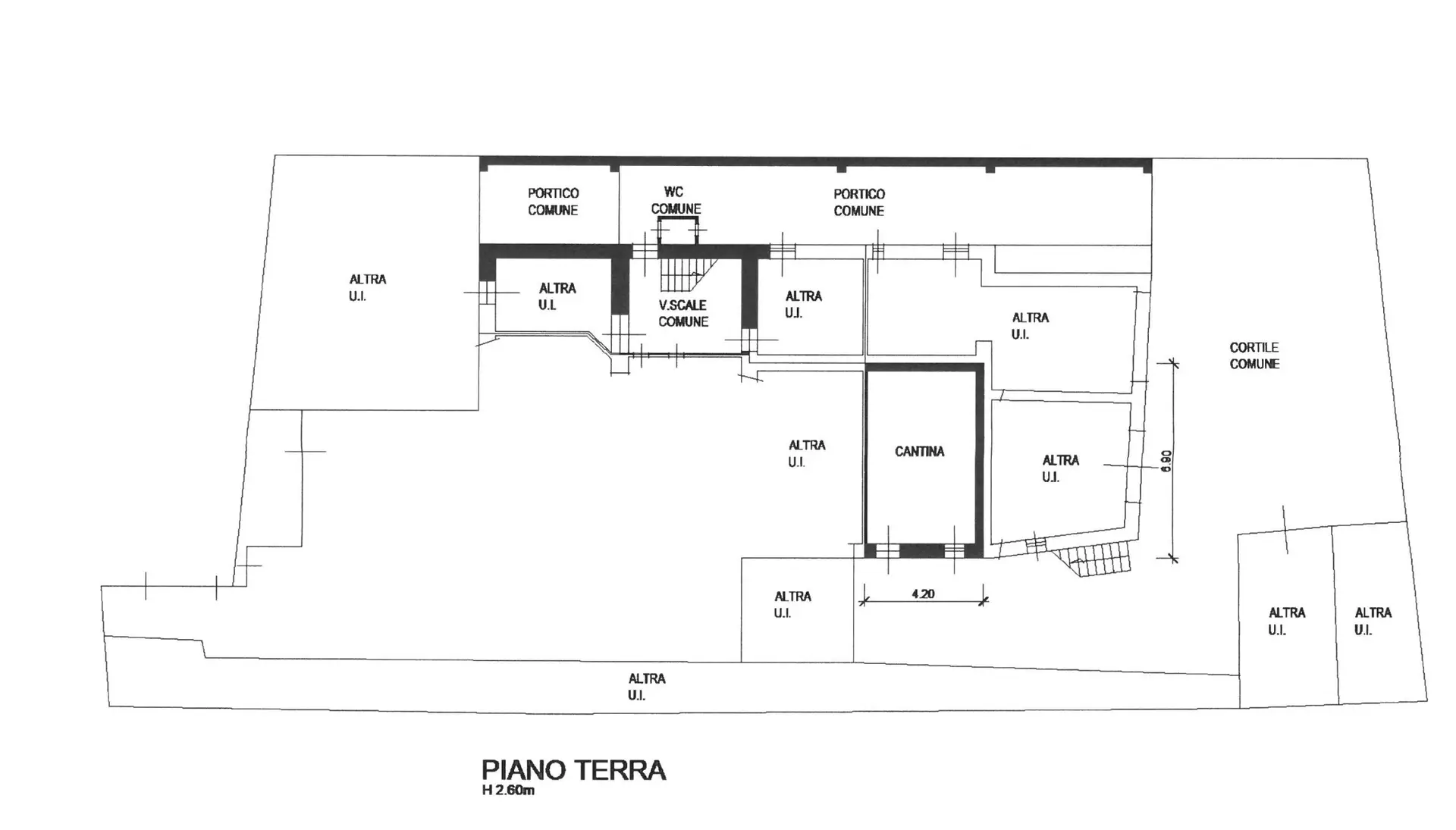 APPARTAMENTO CON VERDE DI PROPRIETA’