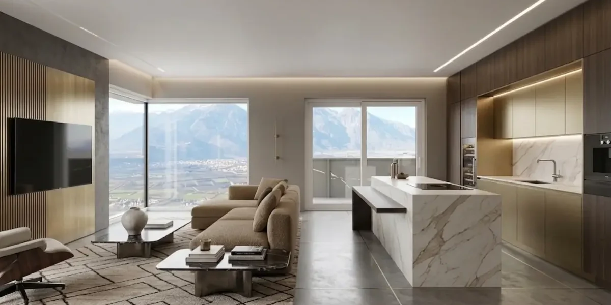 ATTICO DI LUSSO CON TERRAZZA PANORAMICA A 360° – LEVICO TERME