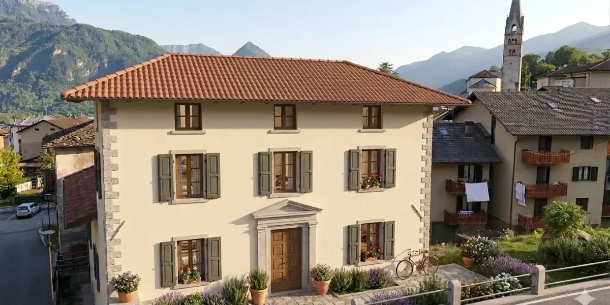 PORZIONE DI CASA TERRA/CIELO
